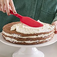 COOX Spatula Silicone spatula, red - Scraper