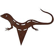 CORGARDEN Lizard 23 × 15 cm corten - Garden Decoration