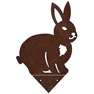 CORGARDEN Rabbit 36 × 23 cm corten - Garden Decoration