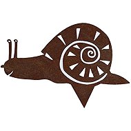 CORGARDEN Snail 28 × 19 cm corten - Garden Decoration