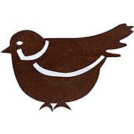 CORGARDEN Sparrow 1 15 × 10 cm corten - Garden Decoration
