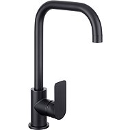 CORNAT Sink mixer Noir Round, standing, black - Tap