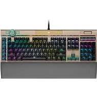 Corsair K100 RGB Midnight Gold - OPX Silver RGB - US - Gaming Keyboard