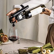 Coravin® Timeless Six+ Wine Preservation System - Piano Black - Corkscrew