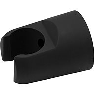 CORNAT Shower holder for wall, round, black - Shower Holder