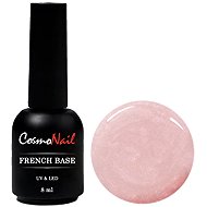 CosmoNail French base LL Glitter 014, 8 ml - Nail Polish