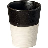Costa Nova Mug without ear Notos 270 ml, sand / black, 6 pcs - Mug