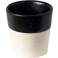 Costa Nova Mug without ear Notos 80 ml, sand / black, 6 pcs - Mug