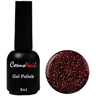 Cosmonail gel polish Red glitter 004, 8 ml - Nail Polish