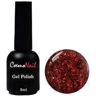 Cosmonail gel polish Red glitter 001, 8 ml - Nail Polish