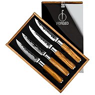 FORGED Olive Steak Knife Set, 115mm, 4pcs - Knife Set