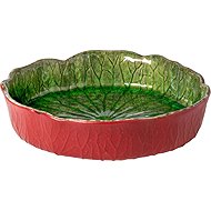 Costa Nova Riviera Water Lily Deep Plate 21.7cm, Light Green - Plate