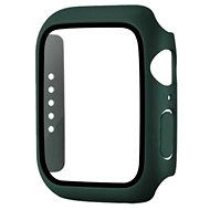 COTEetCI Polycarbonate Case with Screen Protector for Apple Watch 7 41mm Green - Protective Watch Cover