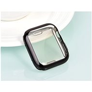 COTEetCI Full Body Protective Thermoplastic Case for Apple Watch 44mm Black - Protective Watch Cover