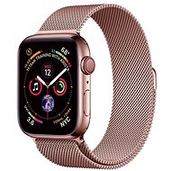 COTEetCI magnetisches Stahlarmband für Apple Watch 38 / 40 / 41 mm Roségold - Smartwatch-Armband