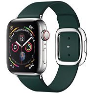 COTEetCI Nobleman Mágneses bőrszíj 42 / 44 / 45 mm-es Apple Watch-hoz, zöld - Szíj
