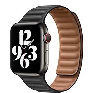 COTEetCI Double Suction Leather Strap for Apple Watch 42 / 44 / 45 mm Black - Watch Strap