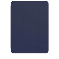 COTEetCI szilikon tok Apple Pencil tartóval Apple iPad Pro 12.9 2018 / 2020 készülékhez, kék - Tablet tok