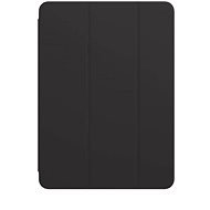 COTEetCI Silicone Cover with Apple Pencil Slot for Apple iPad Pro 12.9 2018 / 2020, Black - Tablet Case