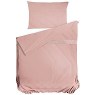 Cottonbox Cotonbox satin bed linen Satin Pink 140 × 200 / 70 × 90 cm - Bed Linen