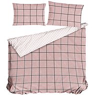 Cottonbox cotton bed linen Rony Pink 220 × 200 / 2 × 70 × 90 cm - Bed Linen