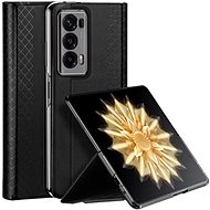 DUX DUCIS Bril kožené pouzdro na Honor Magic VS, černé - Phone Case