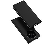 DUX DUCIS Skin Pro knížkové kožené pouzdro na Honor X30 / X9 / Magic4 Lite, černé - Phone Case