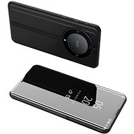 MG Clear View book case for Honor Magic5 Lite / X40 / X9a, black - Phone Case