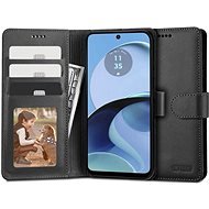 Tech-Protect Wallet knížkové pouzdro na Motorola Moto G14, černé - Phone Case