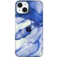 COLOR INK cover with MagSafe on iPhone 14 Plus - Blue - Phone Cover