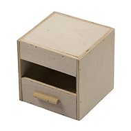 Duvo+ Wooden box for exotics with hole - Nesting Box