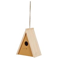 Zolux Wooden nesting box for birds triangle 17 × 11 × 21 cm - Nesting Box