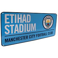 Manchester City FC: Erihad Stadium - wall sign - Sign