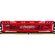 Crucial 8GB DDR4 2666MHz CL16 Ballistic Sport LT Dual Ranked Red - RAM
