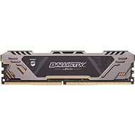 Crucial 16GB DDR4 3000MHz CL16 Ballistic Sport LT Dual Ranked Grey - RAM