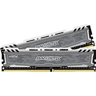 Crucial 32GB KIT DDR4 3000MHz CL16 Ballistix Sport LT Dual Ranked Grey - RAM