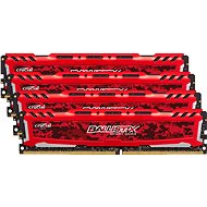 Crucial 32GB DDR4 2666MHz CL16 Ballistix Sport LT Red - RAM