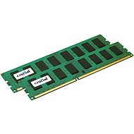  Crucial 8 GB KIT DDR3 1600MHz CL11 ECC Unbuffered Dual Voltage  - RAM