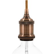 Creative Cables Vintage Socket E27 Metal Worn Copper - Lightbulb Socket