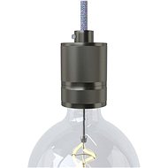 Creative Cables Design socket E27 with thread for Metal Milled shade black - Lightbulb Socket