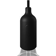 Creative Cables Silicone E27 Socket with Switch Silicone Color Black - Lightbulb Socket