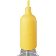 Creative Cables Silicone E27 socket with switch Silicone Color yellow - Lightbulb Socket