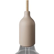 Creative Cables Silicone Socket E27 Silicone Color Brown - Lightbulb Socket