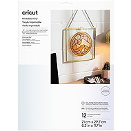 Cricut Printable Vinyl A4 - 12 sheets (Transparent) - Vinyl Foil