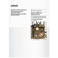 Cricut Printable Iron-On for Dark Fabric A4 - 3 sheets - Iron-On Transfer Film