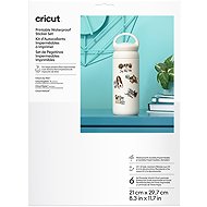 Cricut Sticker Set Waterproof A4 - 6 sheets (White) - Paper