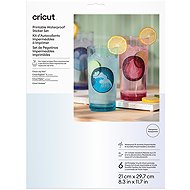 Cricut Sticker Set Waterproof A4 - 6 sheets (Transparent) - Paper