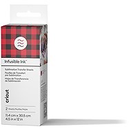 Cricut Infusible Ink Transfer Sheets 2-pack (Buffalo Check) - ideal size for MugPress - Iron-On Transfer Film