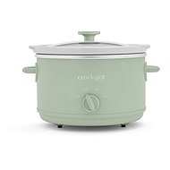 Crockpot 4.3L Slow Cooker, Green, Manual - Slow Cooker