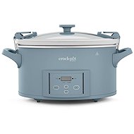 Crockpot Slow Cooker, 6.6L, Blue, Digital, Display - Slow Cooker